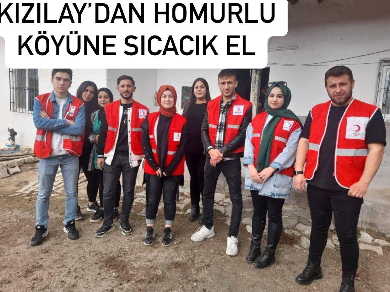 KIZILAYDAN HOMURLU KÖYÜNE SICACIK EL